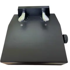 PEACOCK ピーコック ピアノ補助ペダル ブラック AX-T1 補助台　足台 ピアノ補助ペダル ペダル付き足台 AX-T1 : 音響機材と楽器の