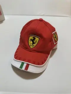 Ferrari 赤いキャップ ワンサイズ