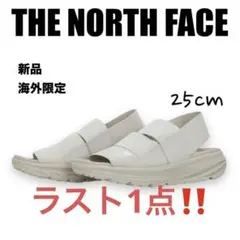 新品⭐️ノースフェイス　おしゃれ厚底サンダル　ベージュ　25cm