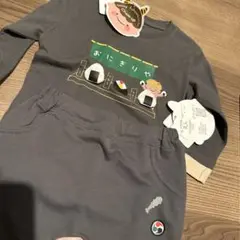 おにぎりプリント ベビーパジャマ