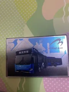 横浜市営バス　ベイサイドブルー　パスケース　（PASMOやSuicaなどカード）