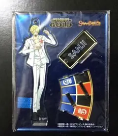 ワンピース サンジ フィルムゴールド スイパラ アクリルスタンドチャーム 開封済