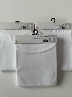 【新品未使用】UNIQLO クールネックT シャツ3枚セット