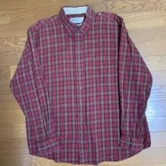 Herringbone Naturals 長袖ボタンダウンシャツ XLサイズ