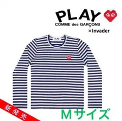 コムデギャルソンプレイ★インベーダーTシャツ★CDG Play プレイ コムデギャルソン×インベーダー 半袖Tシャツ-黒