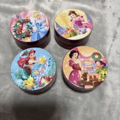 東京ディズニーリゾート キャラクターお菓子缶4個
