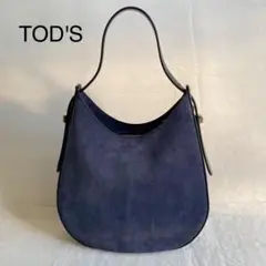 極上品✨ TOD'S オーボエバッグ スモール Tタイムレス スエード レザー