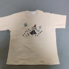 ムーミン Tシャツ M-L クリーム色