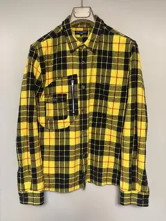 レア/COMME des GARCONS チェック柄ネルシャツ L