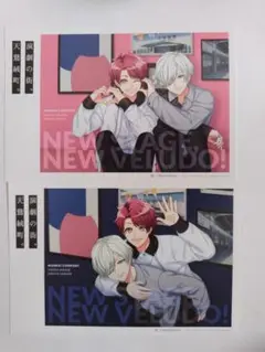 A3！ AGF MANKAIビロードポスター ランダムポストカード