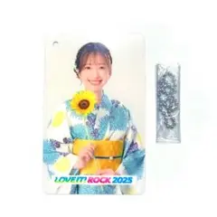 新品 ラヴィットロック2025 トレーディングカードキーチェーン 南後杏子アナ