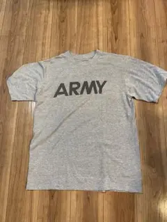 実物 USED 米軍 IPFU ARMY Tシャツ バックプリント入り