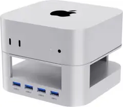 【新品未開封】ZepSon Mac Mini M4 スタンド (シルバー)