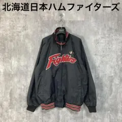 ミズノ　北海道日本ハムファイターズ　スタジアムジャンパー　黒　旧モデル　野球 miz-52mw08250.jpg