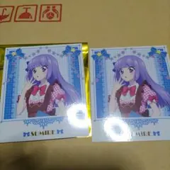スイパラ　アイカツ　プリパラ　推しポラ　スミレ　二枚