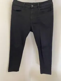 無印良品　ブラック スキニーパンツ