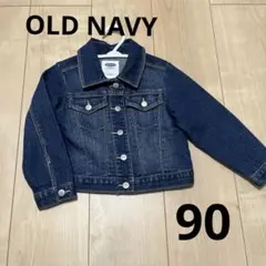 OLDNAVY ダークデニムジャケット　 2T/2A 90センチ春秋　シンプル