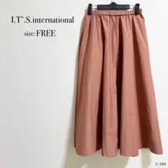 ☆美品☆ ITS international イッツインターナショナル スカート