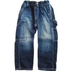 ペインターパンツ(やわらかデニム)新品 子供服 100cm