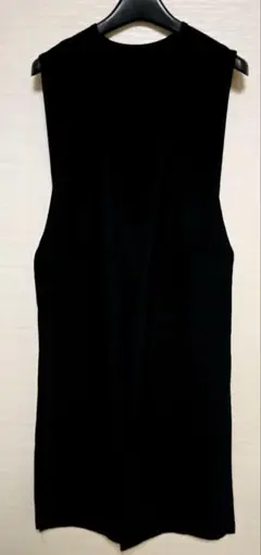 ロングジレ 黒