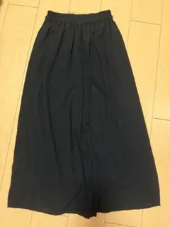 〖美品〗シフォン ロングワイドパンツ