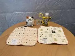 ⭐️新品⭐️Fuku Fuku Nyanko ミニタオルハンドジェルマスコットセット