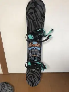 【値下げ】スノーボード ビンディング2点セット サブリナ ヘザーモデル 142