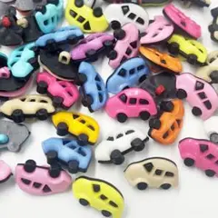 [夏休みSALE]自動車ボタン30個