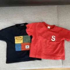 【２枚セット】半袖Tシャツ サイズ90