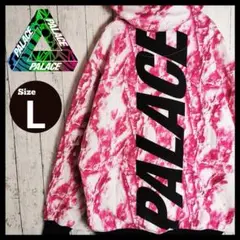 【超希少カラー】PALACE サイケデリック柄 バックプリントフーディ 入手困難