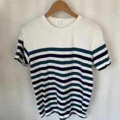 THE SHOP TK ストライプ Tシャツ Lサイズ