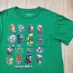 US古着 キッズTシャツ マインクラフト Minecraft ユースL