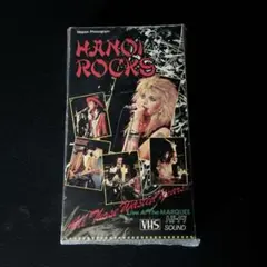 新品 HANOI ROCKS ハノイ・ロックス 燃えるロンドン・ナイト VHS