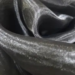 黒のオーガンジー生地 2m