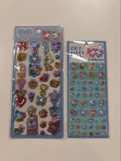 まじかるみゅーちゃんタイルシール ぷくキラシール キーホルダー風シール 新品