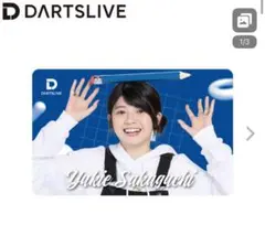 坂口優希恵　ワンブル　アワード 激レア 坂口優希恵 ワンブル アワード ダーツライブカード