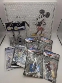 ディズニーハッピーくじ100周年アクリルキーホルダーズートピア他