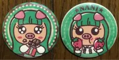 ろこまこあこ サマーフェア2025 缶バッジ ろこ 2種セット