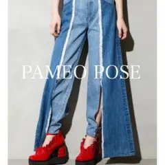 PAMEO POSE/SKINNYu0026WIDE DENIM PANTS