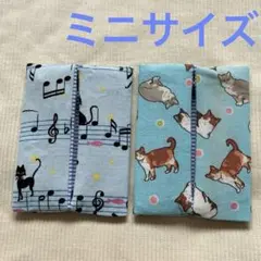 ポケットティッシュケース　ミニサイズ　T49 ネコ 音符