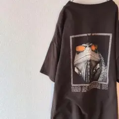 USA古着 cozumael オーバーサイズ Tシャツ 茶色