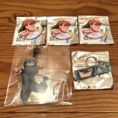 忍たま乱太郎　中在家長次　缶バッジ　アクスタ　目ヂカラアクキー　特典　商い