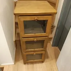 karimoku ナチュラルウッド キャビネット
