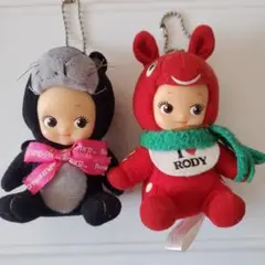 Rody×キューピー ピンクパンサー×キューピー ボールチェーン