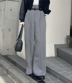 ミスティック ベルト付きスラックス2 サイズ1