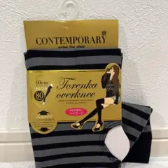 CONTEMPORARY Torenka overknee 80デニール