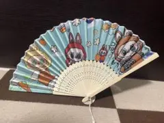 キャラクターイラスト入り扇子