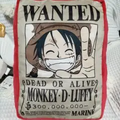 ワンピース　ルフィ　クッション
