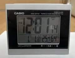 CASIO カシオ 電波目覚まし時計 DQD-710J ダブルアラーム 置き時計