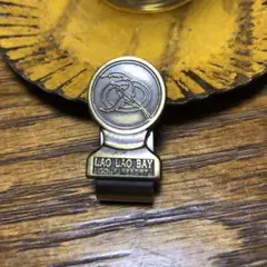 昭和レトロ　LAO LAO BAY GOLF RESORTロゴ入りハットクリップ